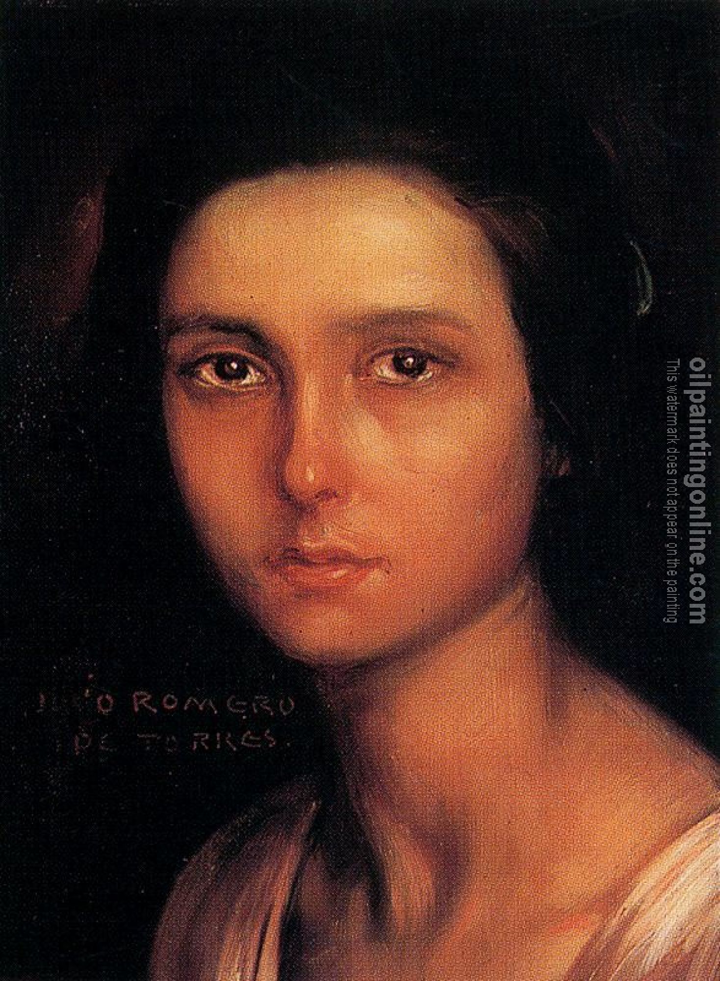 Julio Romero de Torres - Canvas painting IV